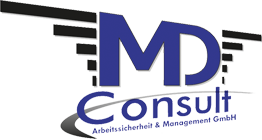 Logo MD Consult Abeitssicherheit und Management GmbH